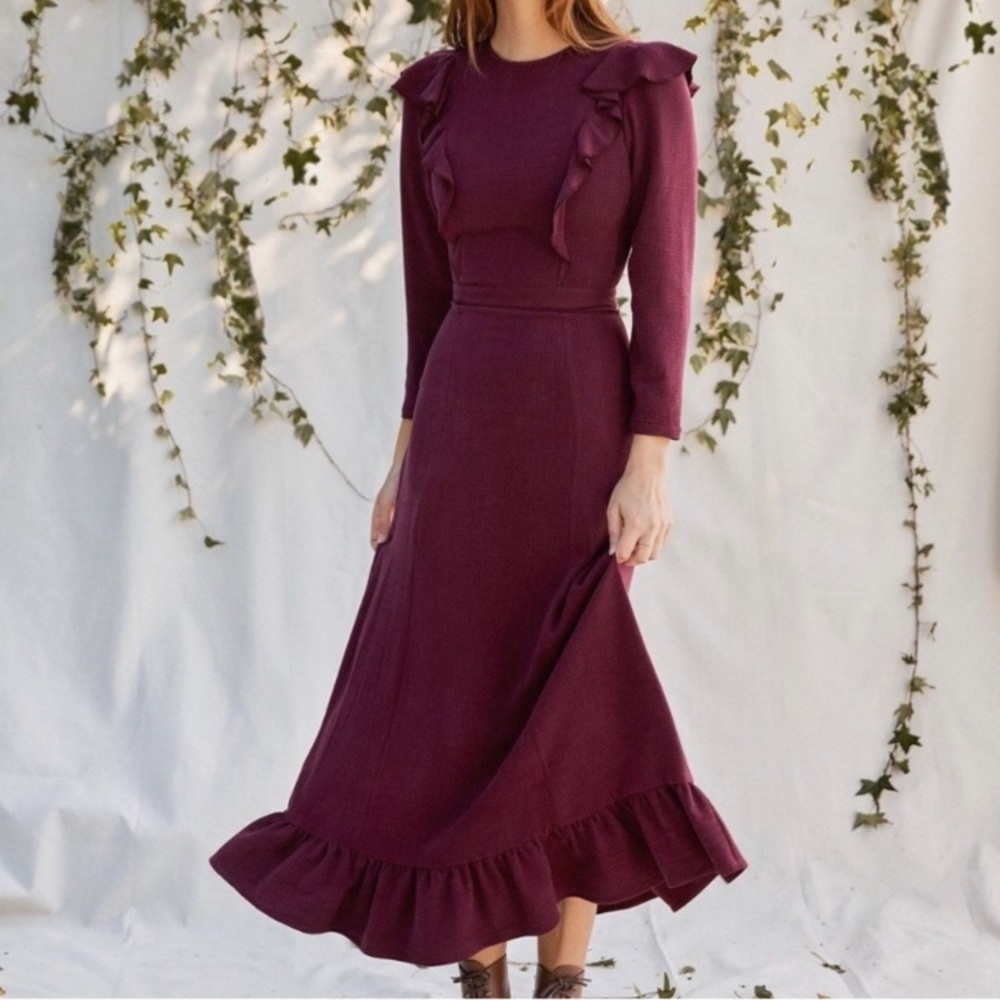 Christy Dawn Mabel dress in gooseberry, M